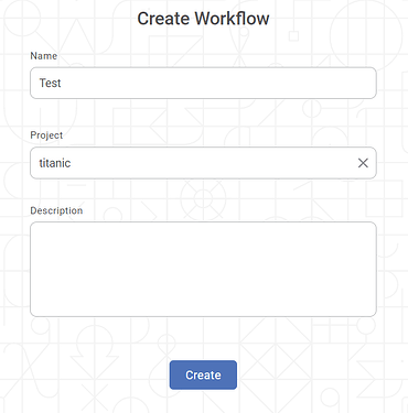 Creating Workflow